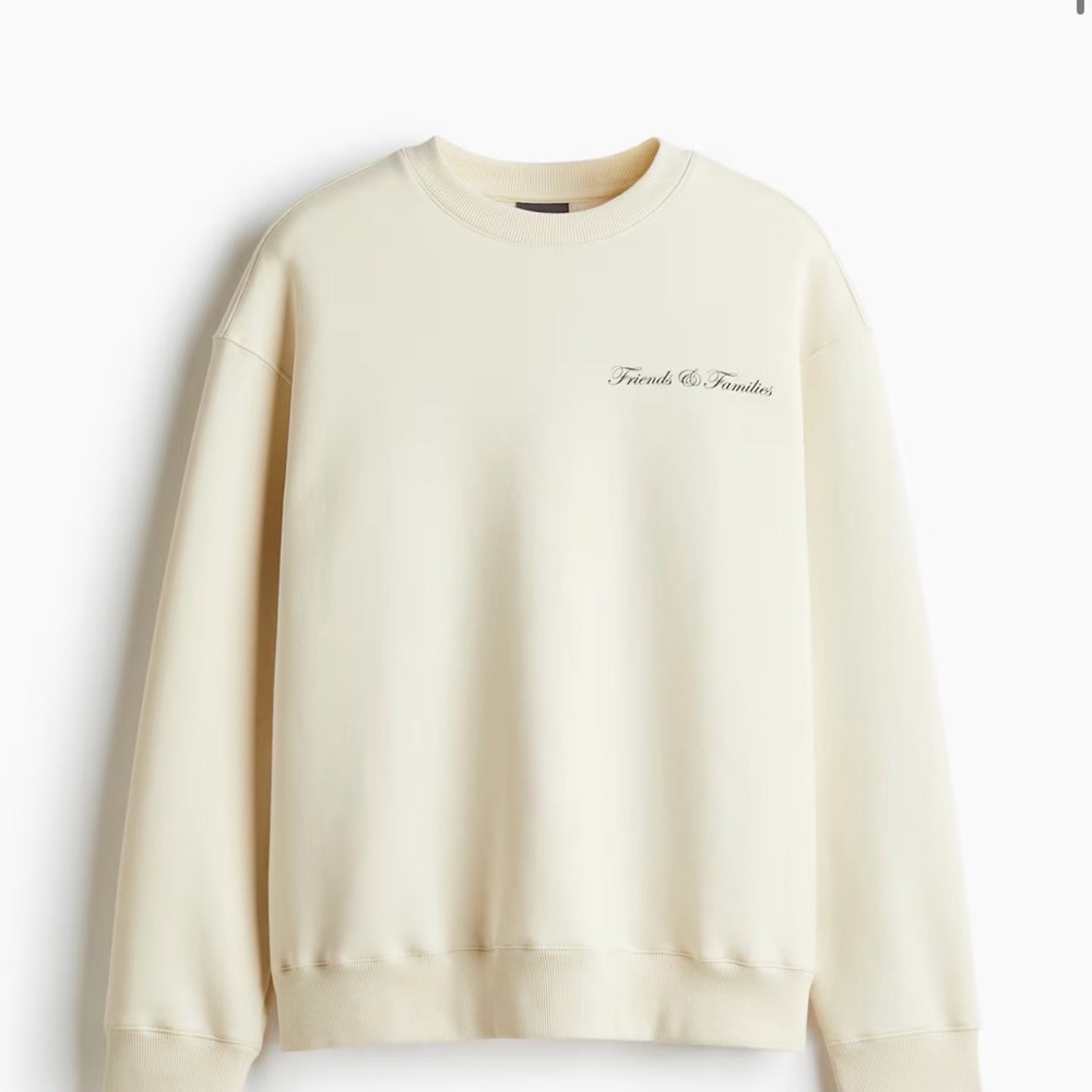Loose fit printed SWEATSHIRT H&M